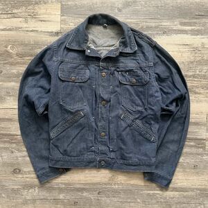 Vintage Roebucks Selvedge Denim Jacket Type 2 Style Size XS/S